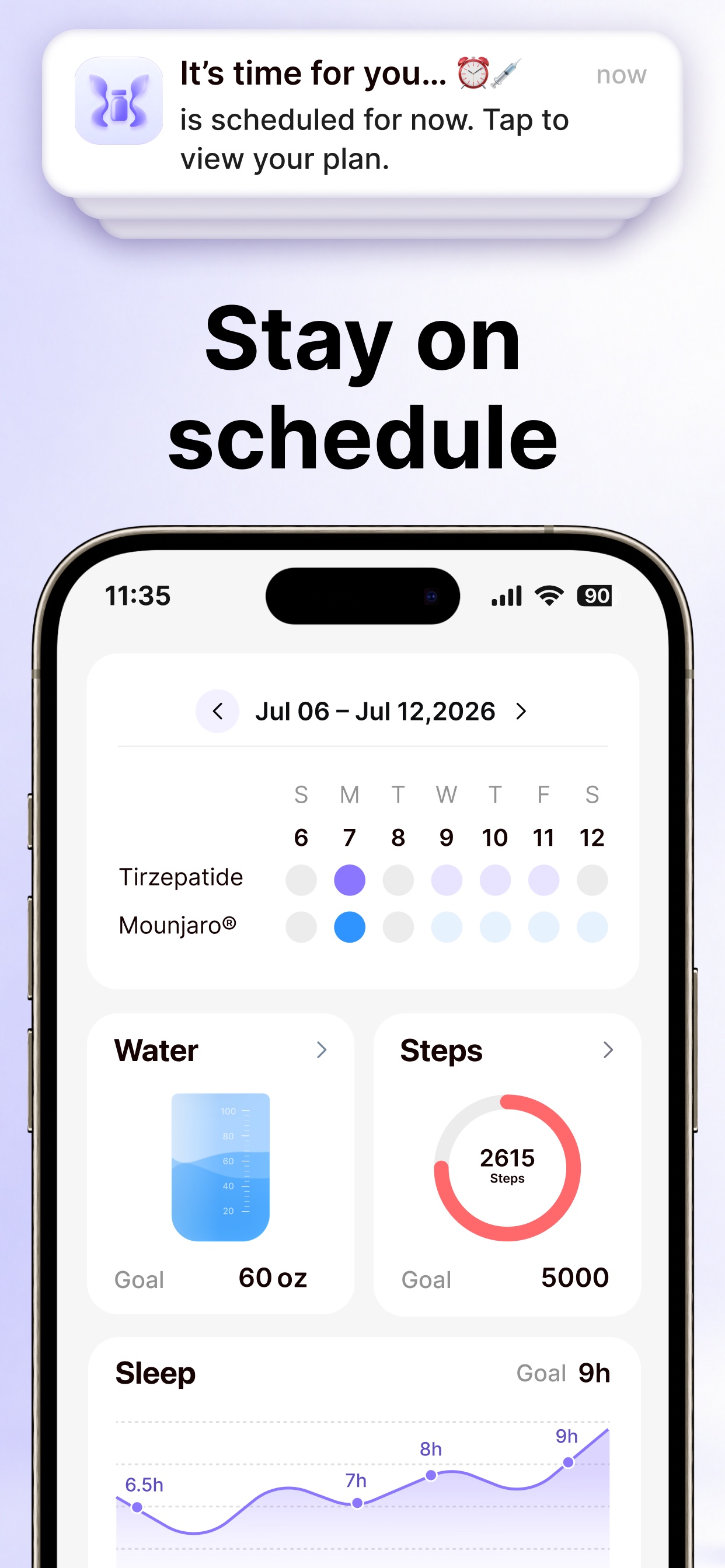 Glow Body daily schedule and wellness habits